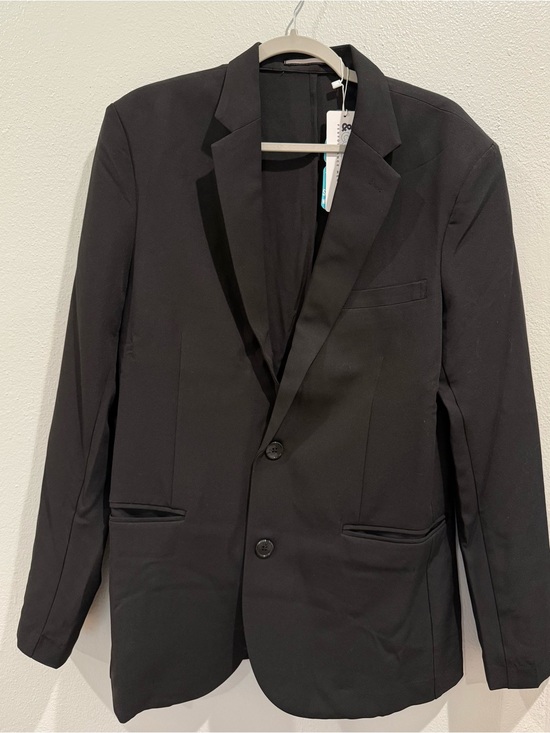 &collar Other - Men's Black Athletic Blazer NWT